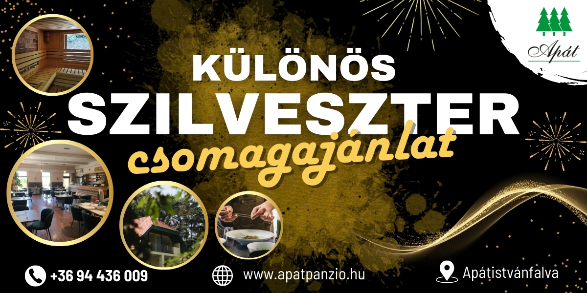 apát – szilveszteri csomag